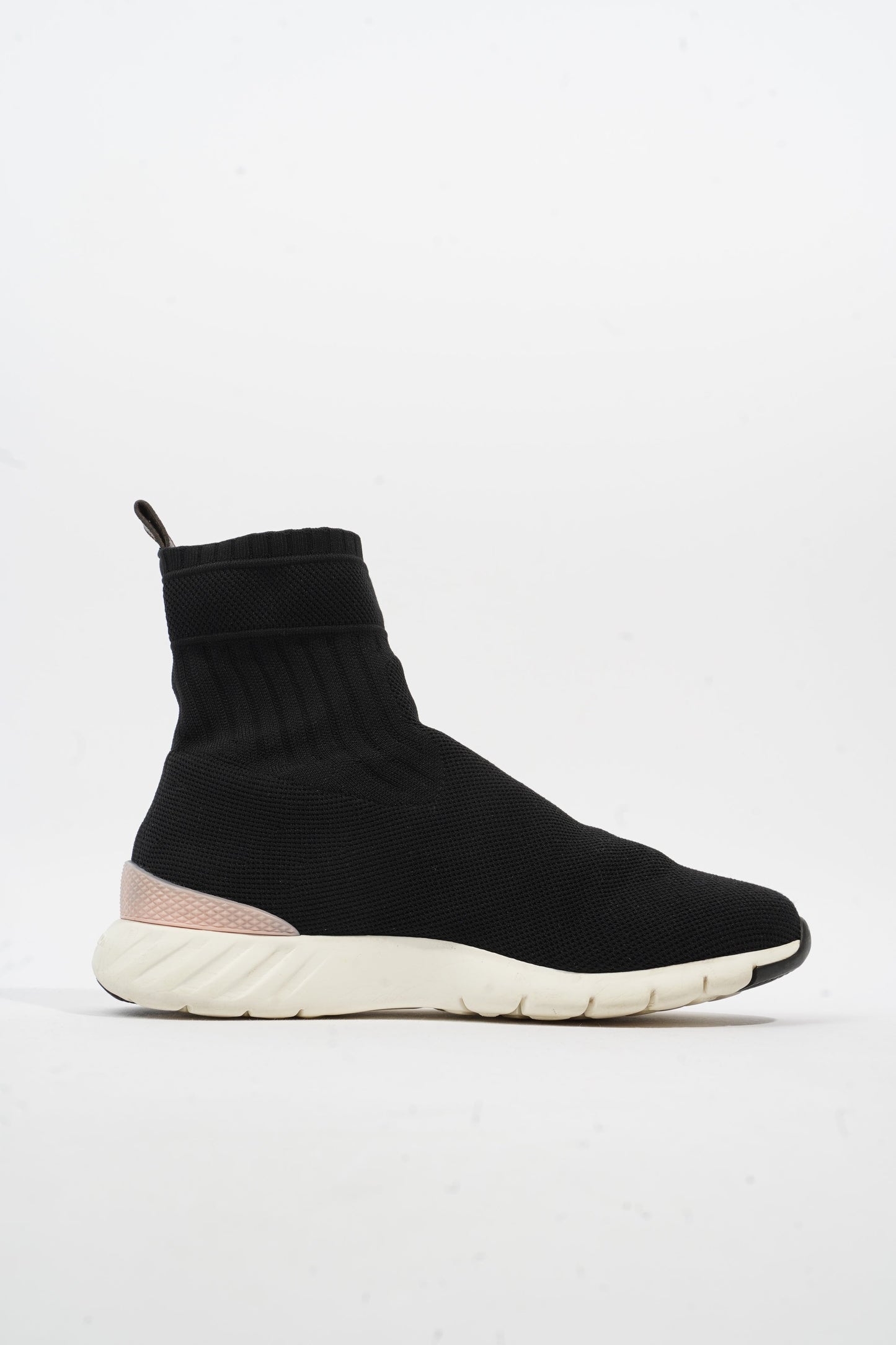 Louis Vuitton Logo Sock Runner Black / Multicolour Cotton EU 38.5 UK 5.5