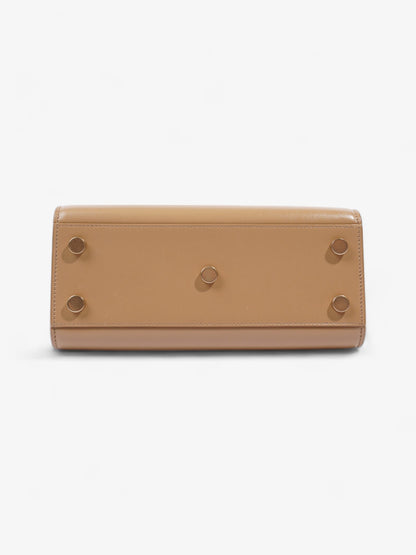 Saint Laurent Sac De Jour Dark Beige Calfskin Leather Nano