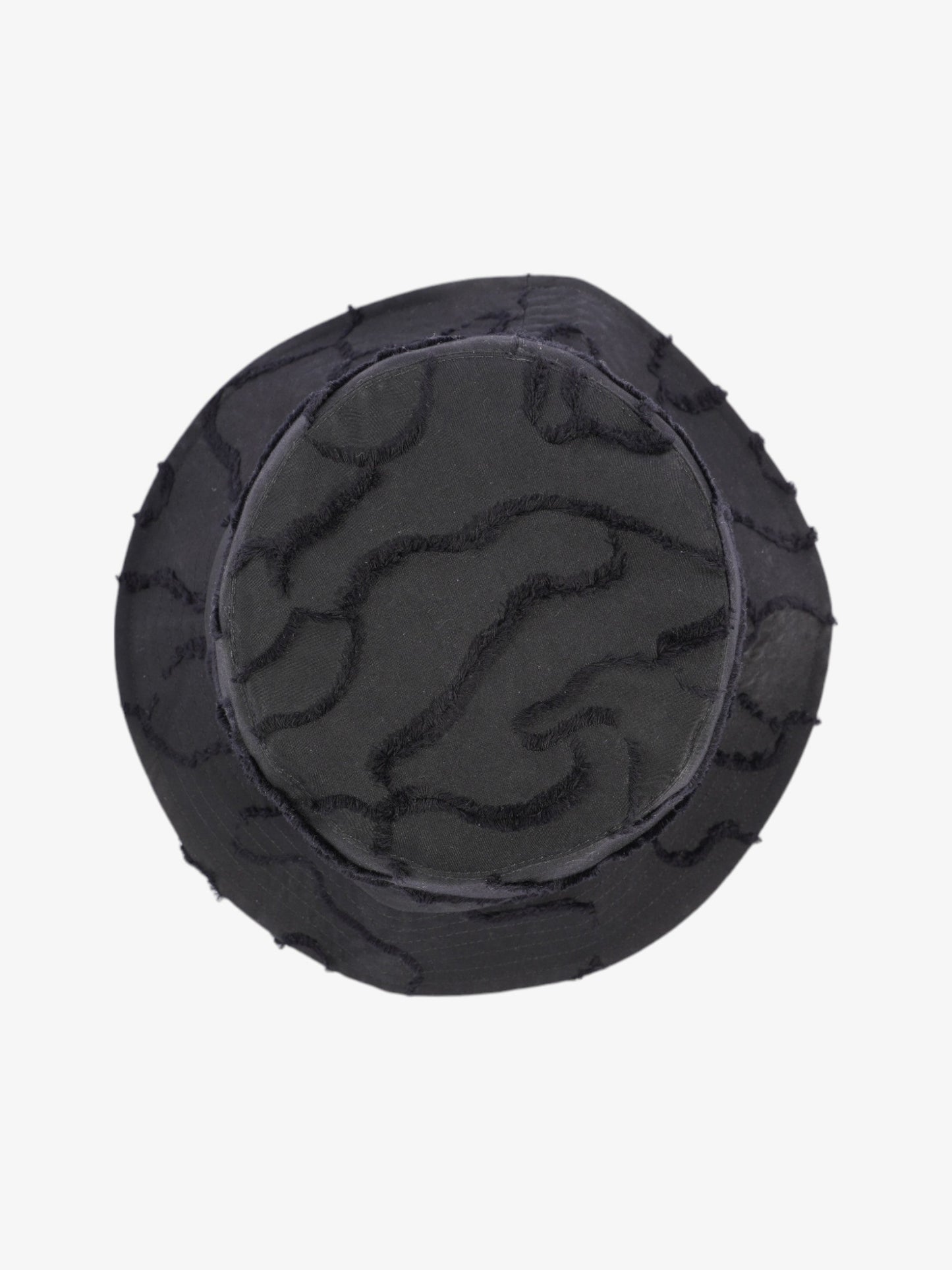 Christian Dior Camouflage Logo Bucket Hat Black Polyester 58