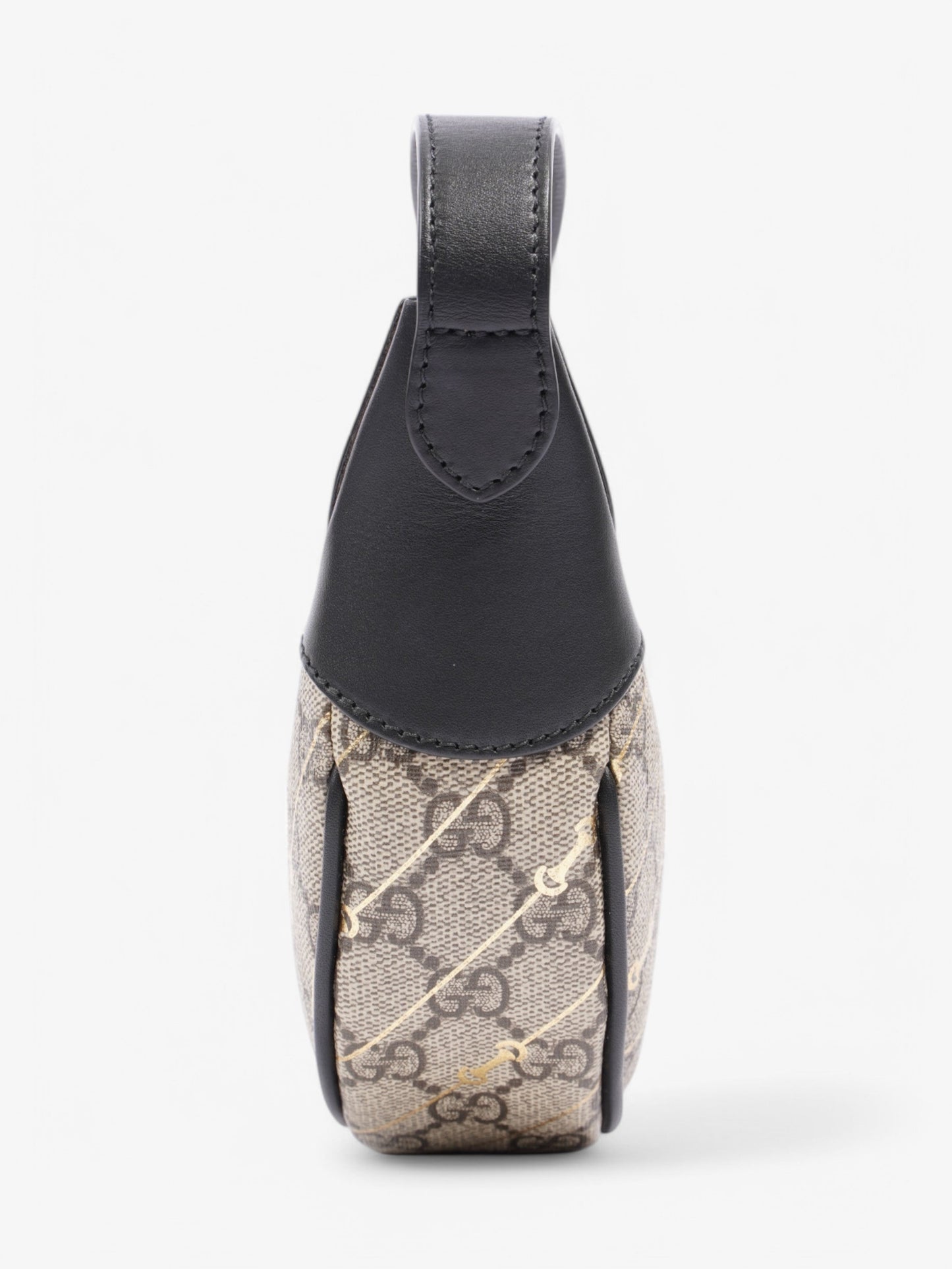 Gucci Ophidia GG Supreme / Gold / Black Coated Canvas Mini