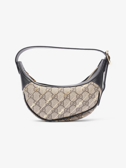 Gucci Ophidia GG Supreme / Gold / Black Coated Canvas Mini