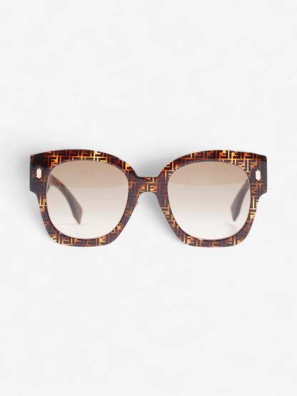 Fendi Roma Square Sunglasses Tortoise  Acetate 150mm