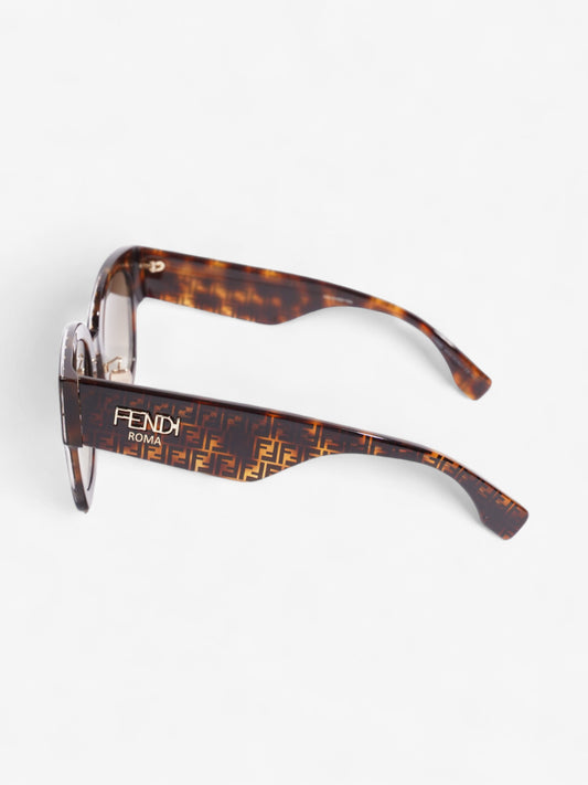 Fendi Roma Square Sunglasses Tortoise  Acetate 150mm