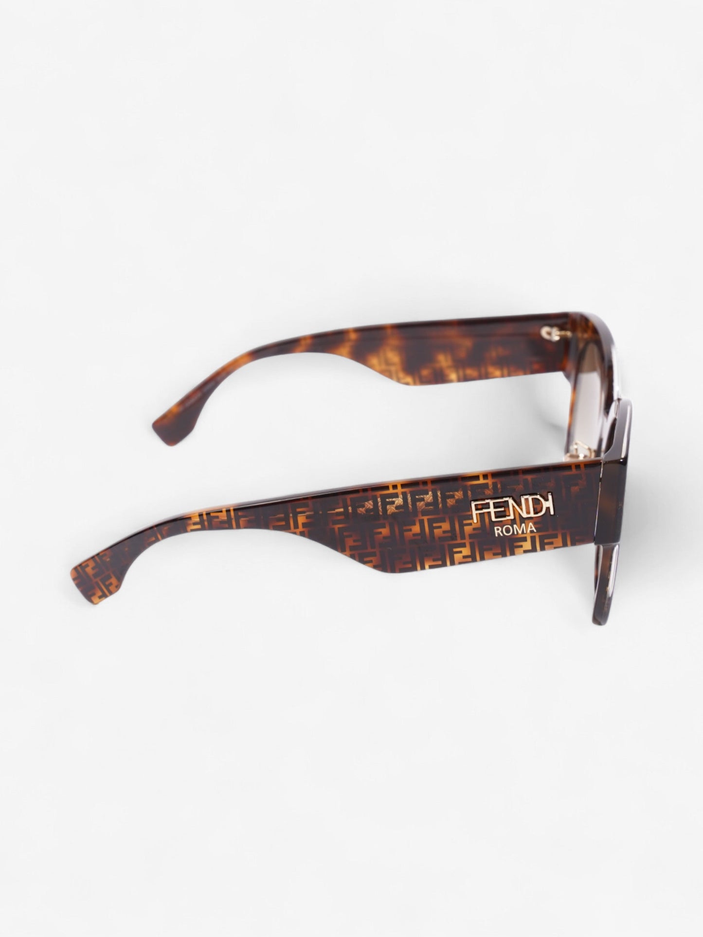 Fendi Roma Square Sunglasses Tortoise  Acetate 150mm