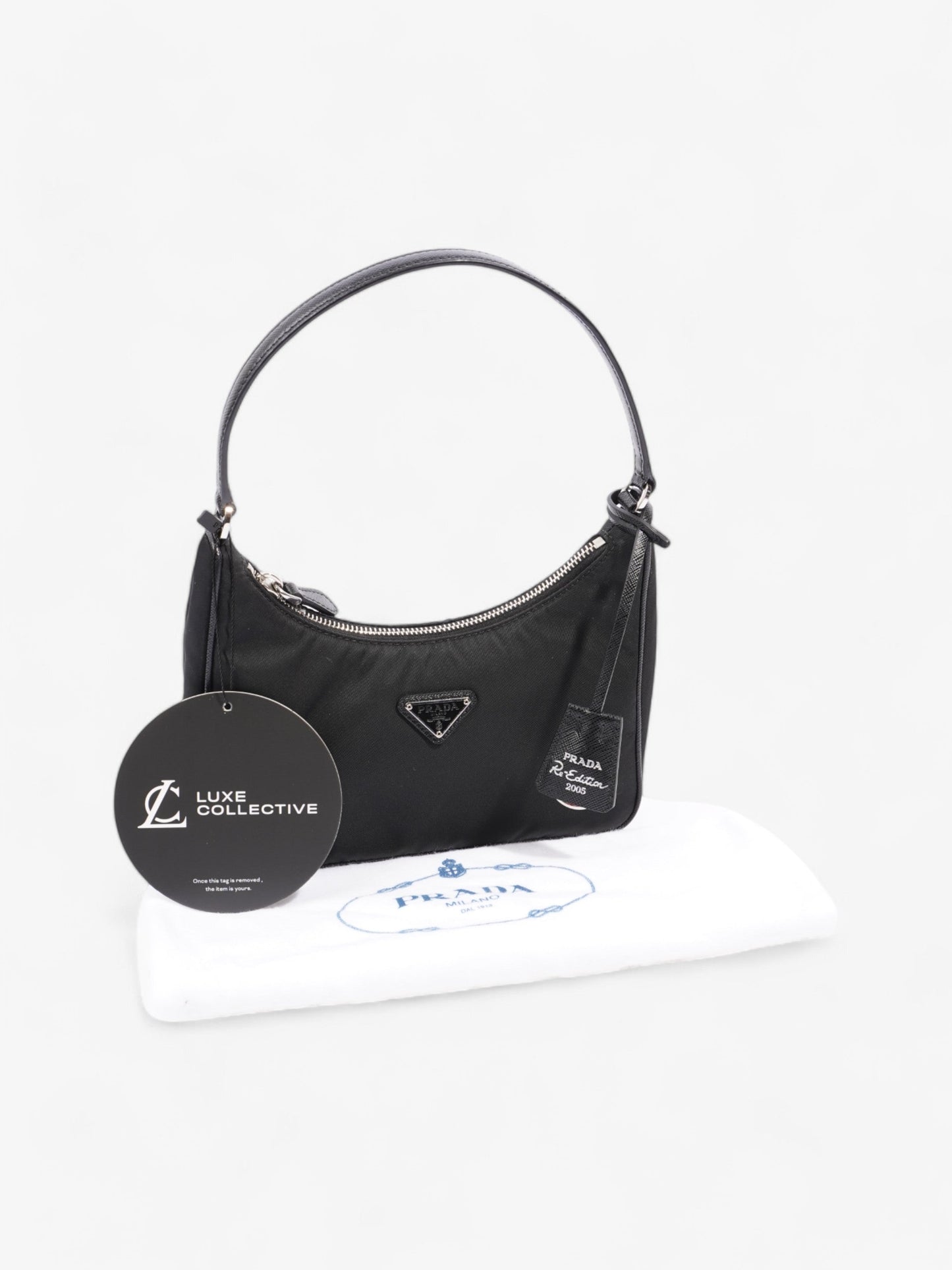 Prada Re-Edition 2005 Mini Black Re Nylon