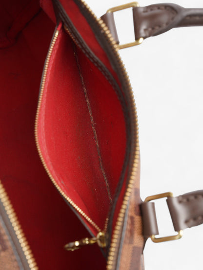 Louis Vuitton Speedy 30 Damier Ebene Coated Canvas