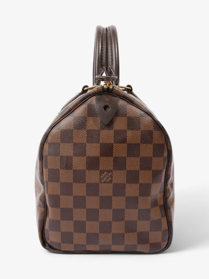 Louis Vuitton Speedy 30 Damier Ebene Coated Canvas