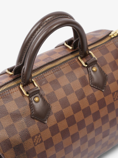Louis Vuitton Speedy 30 Damier Ebene Coated Canvas