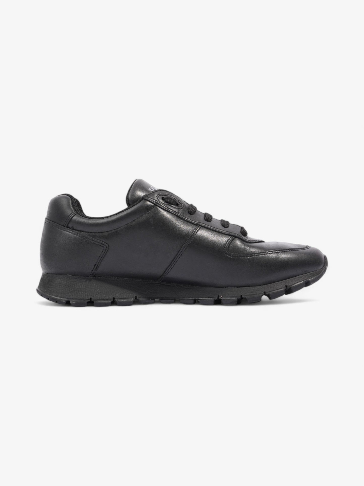 Prada Runners Black Leather EU 41 UK 7