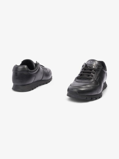 Prada Runners Black Leather EU 41 UK 7