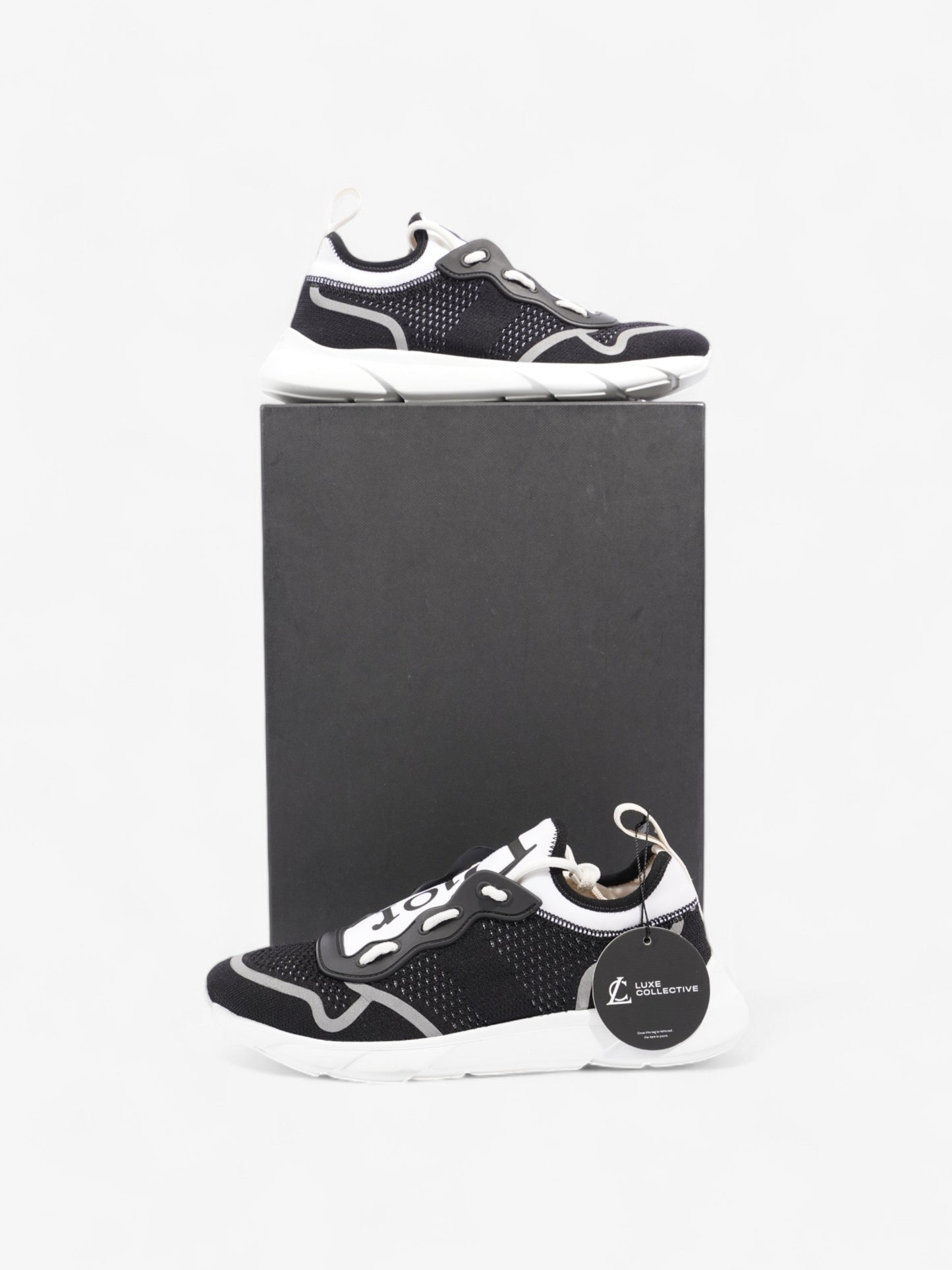 Christian Dior B21 Black / White Mesh EU 39 UK 6