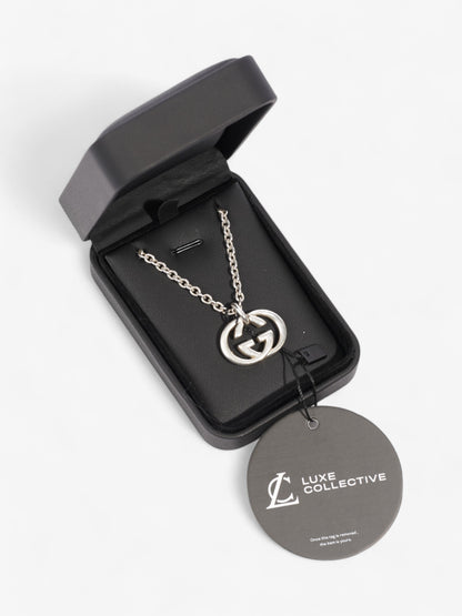 Gucci Interlocking G Necklace Silver Silver Sterling
