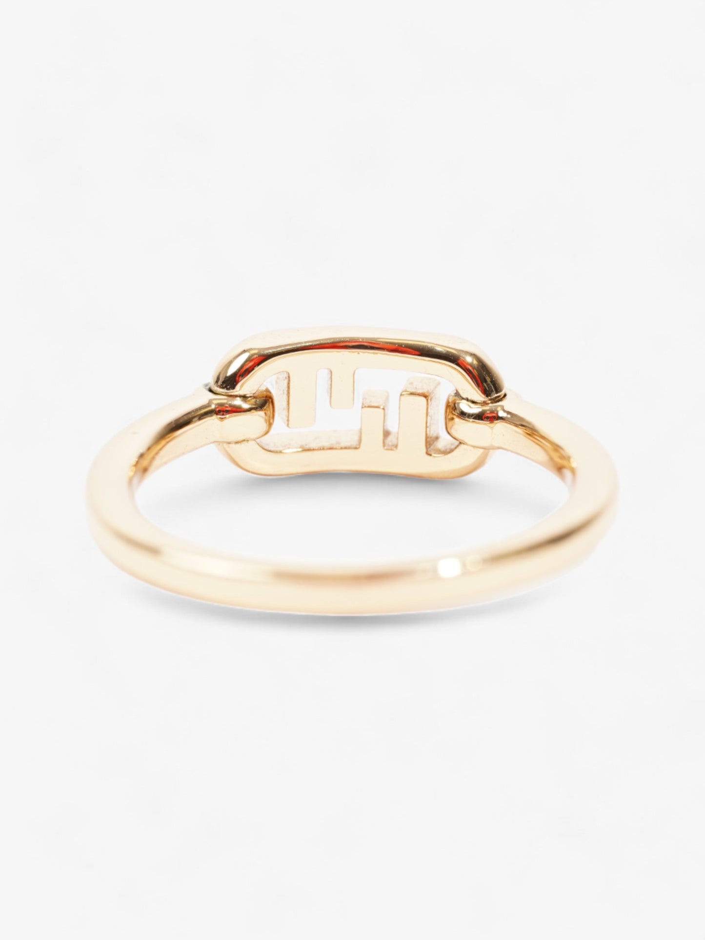Fendi O'Lock ring Gold Brass Large (58mm)