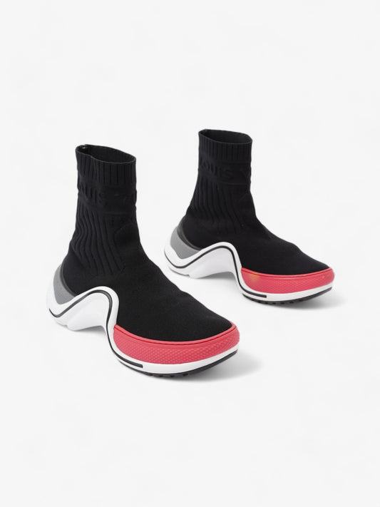 Louis Vuitton Archlight Sock Black / Red Technical Fabric EU 37 UK 4