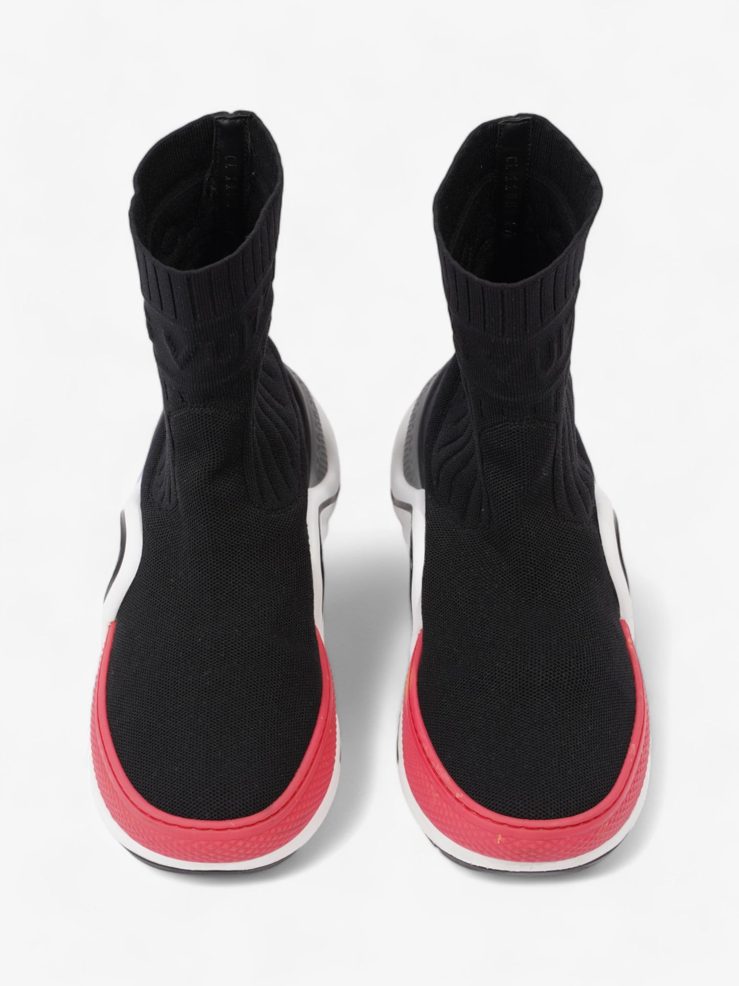 Louis Vuitton Archlight Sock Black / Red Technical Fabric EU 37 UK 4