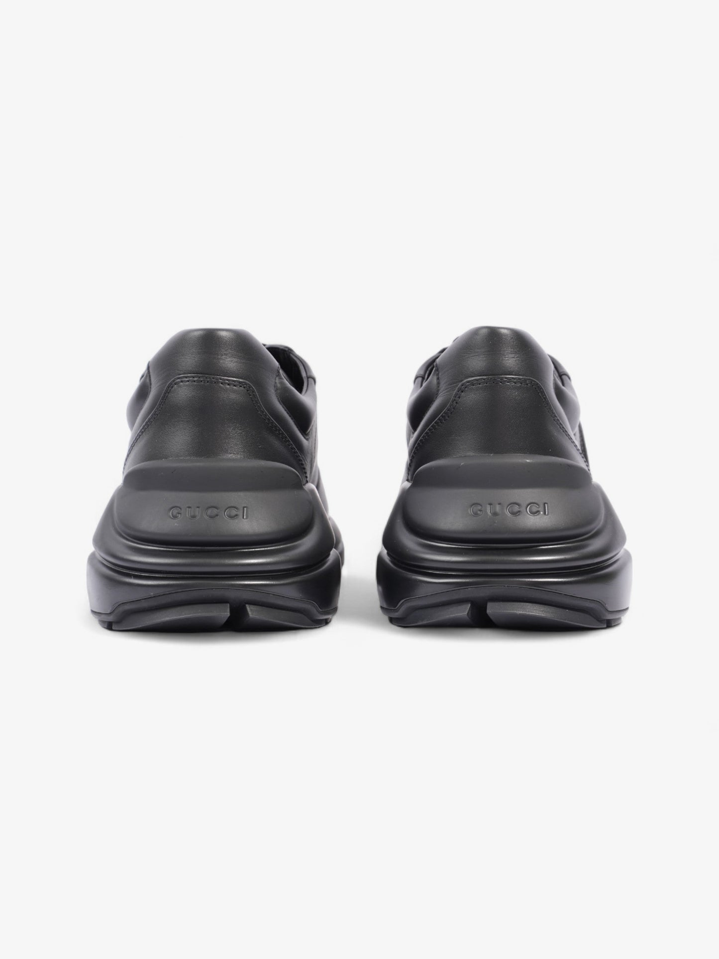 Gucci Rython Sneakers Black / White Leather EU 43 UK 9