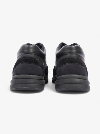 Chanel CC Logo Black Suede EU 37 UK 4