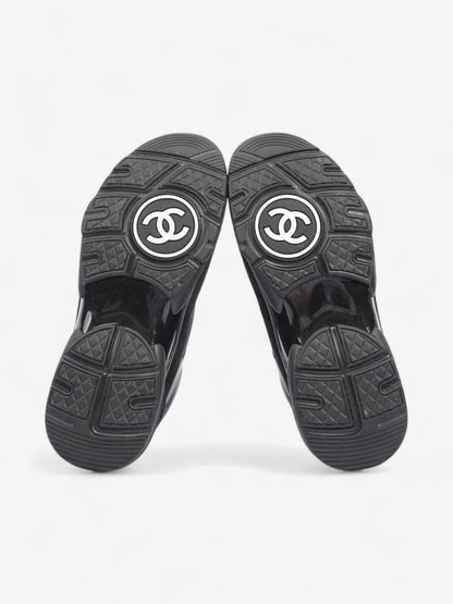 Chanel CC Logo Black Suede EU 37 UK 4
