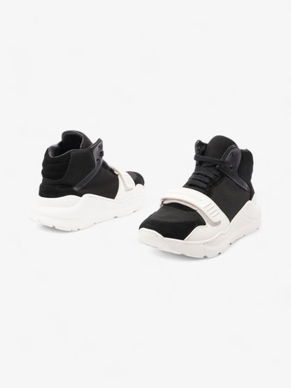 Burberry Regis High-top Sneaker Black / White Suede EU 40 UK 6