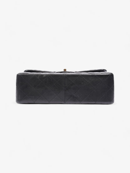 Chanel Classic Double Flap Black Lambskin Leather Large
