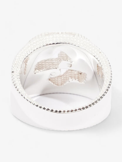 Gucci Interlocking G Ring Silver Silver Sterling 15 (55mm