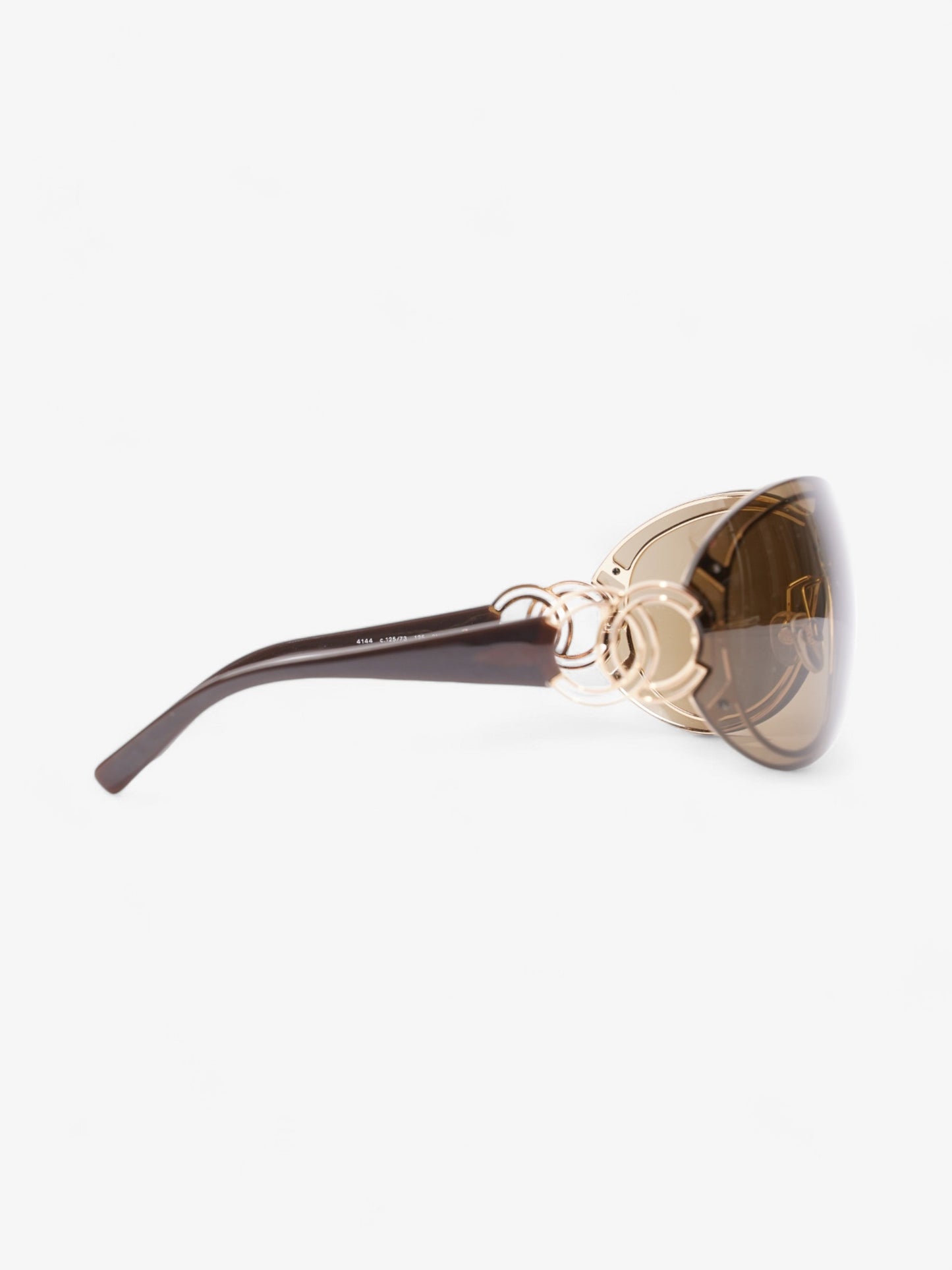 Chanel 4144 Sunglasses Brown Acetate 125mm