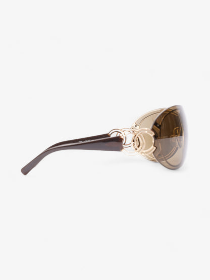 Chanel 4144 Sunglasses Brown Acetate 125mm