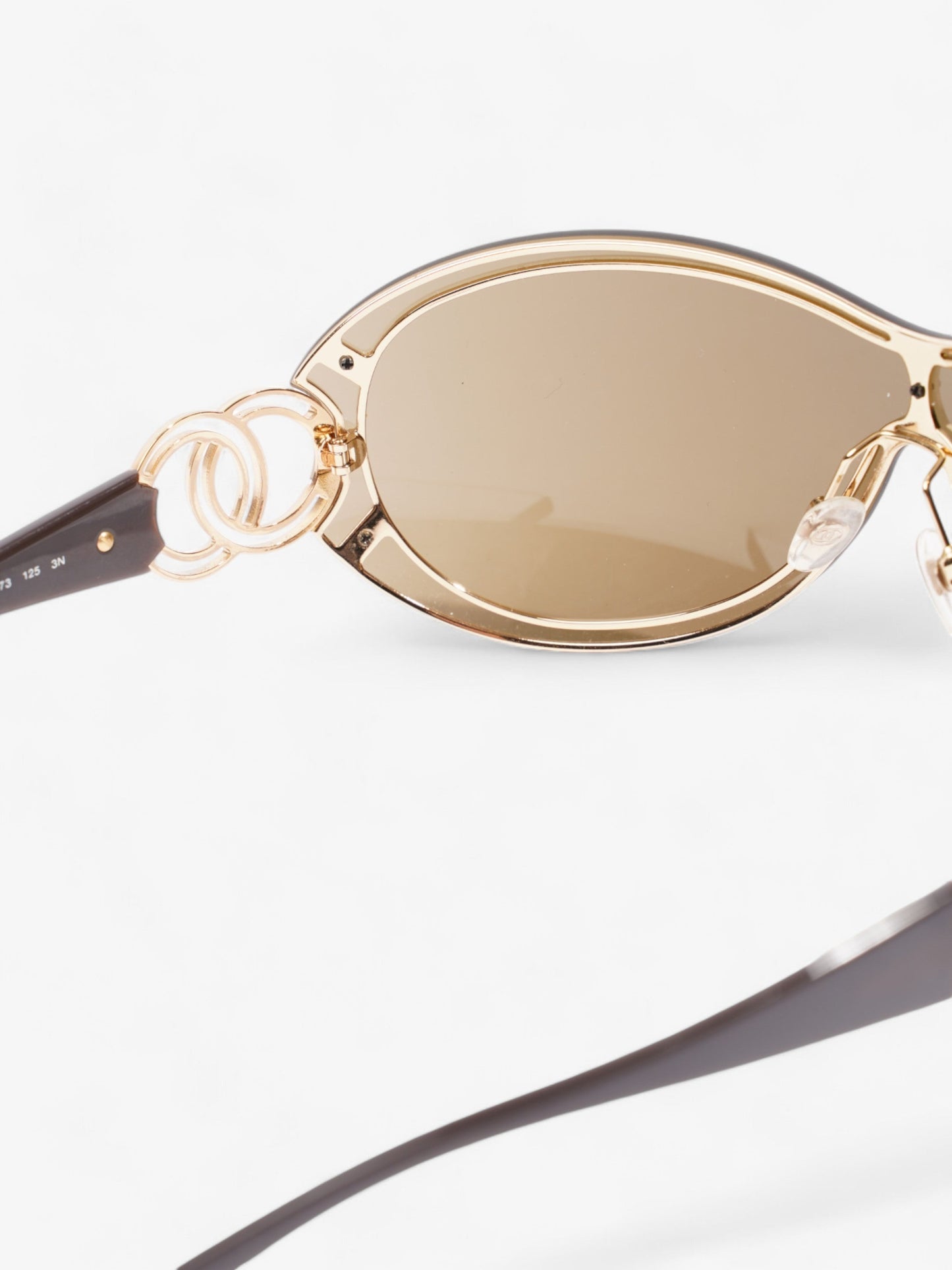 Chanel 4144 Sunglasses Brown Acetate 125mm