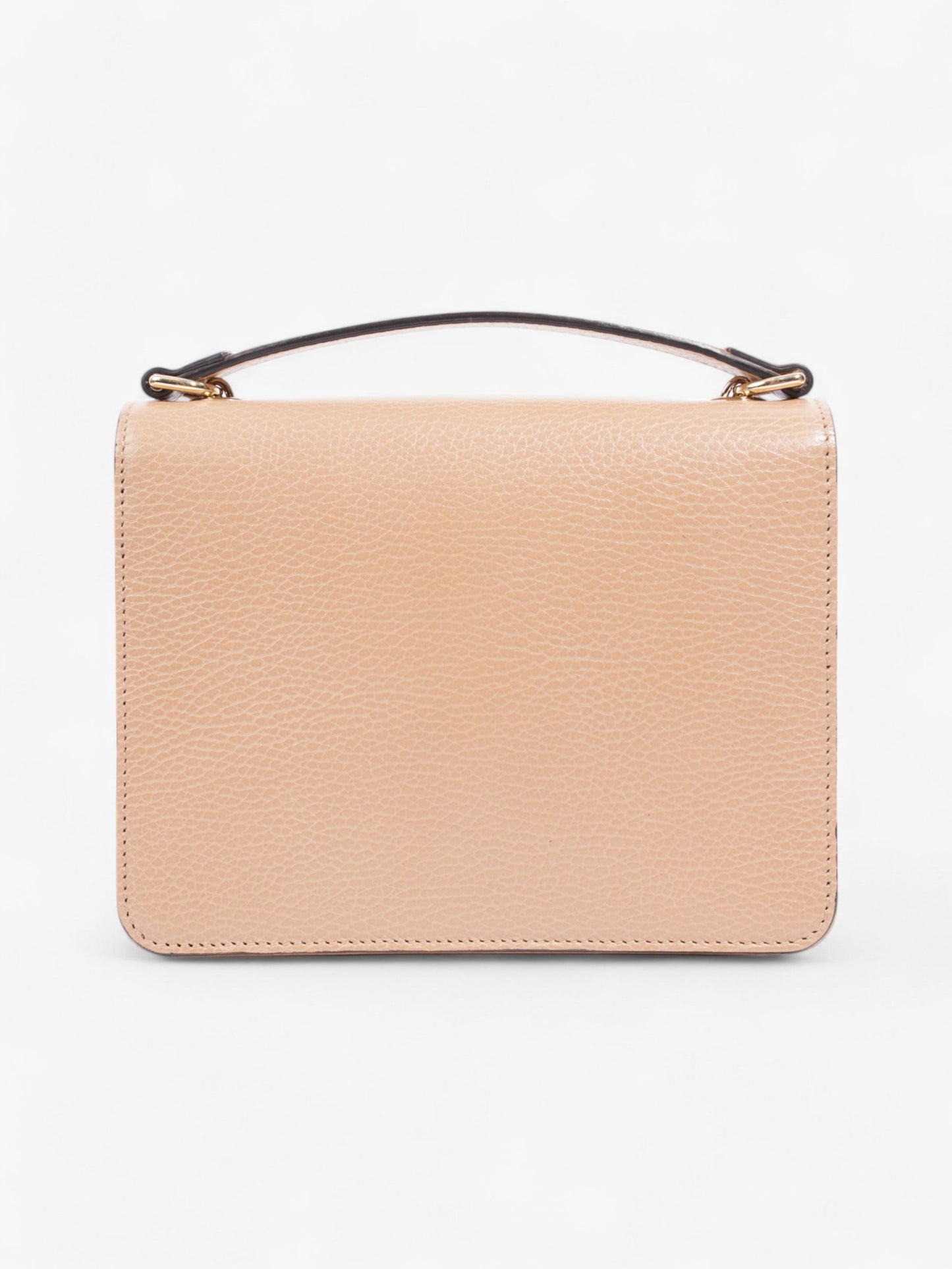 Gucci Dollar Interlocking G Camelia Calfskin Leather Small