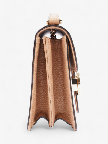 Gucci Dollar Interlocking G Camelia Calfskin Leather Small