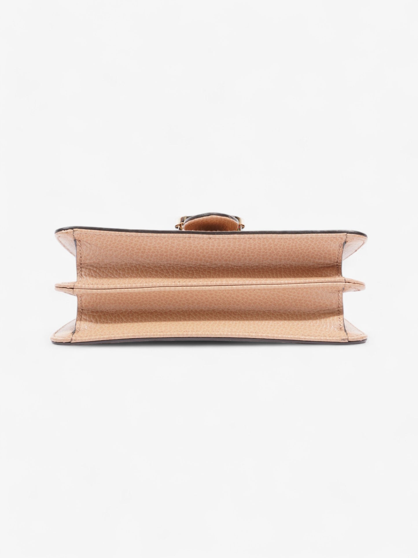 Gucci Dollar Interlocking G Camelia Calfskin Leather Small