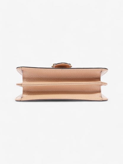 Gucci Dollar Interlocking G Camelia Calfskin Leather Small