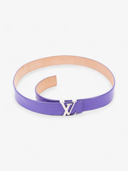 Louis Vuitton LV Initials Belt Purple Epi Leather 85cm 34"