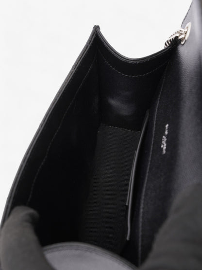 Saint Laurent Envelope Small Black Matelasse Leather