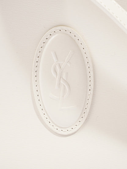 Saint Laurent Le 61 Camera Bag White Calfskin Leather