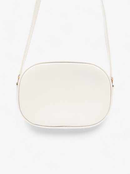 Saint Laurent Le 61 Camera Bag White Calfskin Leather