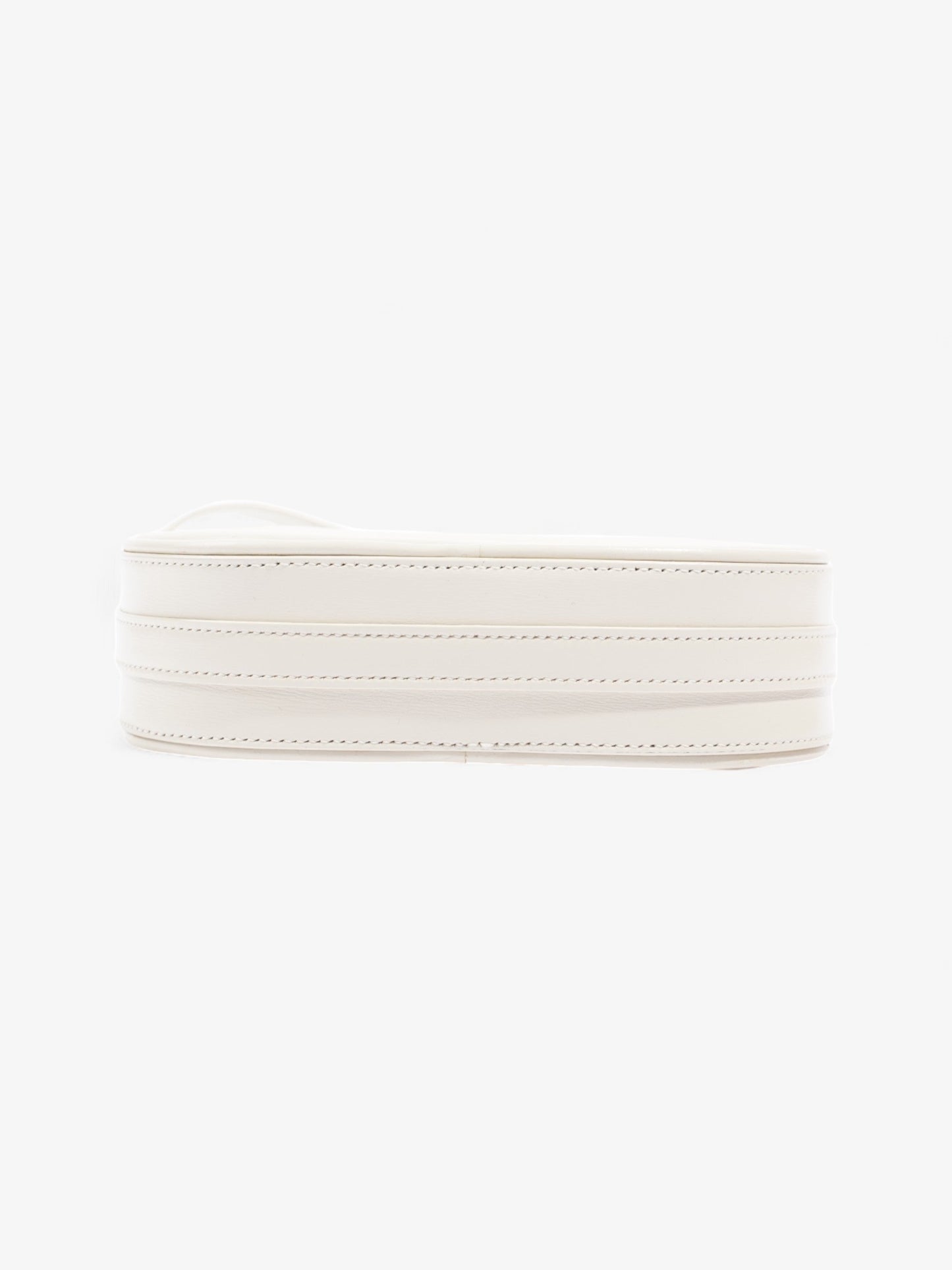 Saint Laurent Le 61 Camera Bag White Calfskin Leather