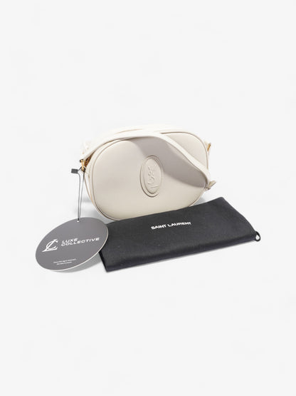 Saint Laurent Le 61 Camera Bag White Calfskin Leather