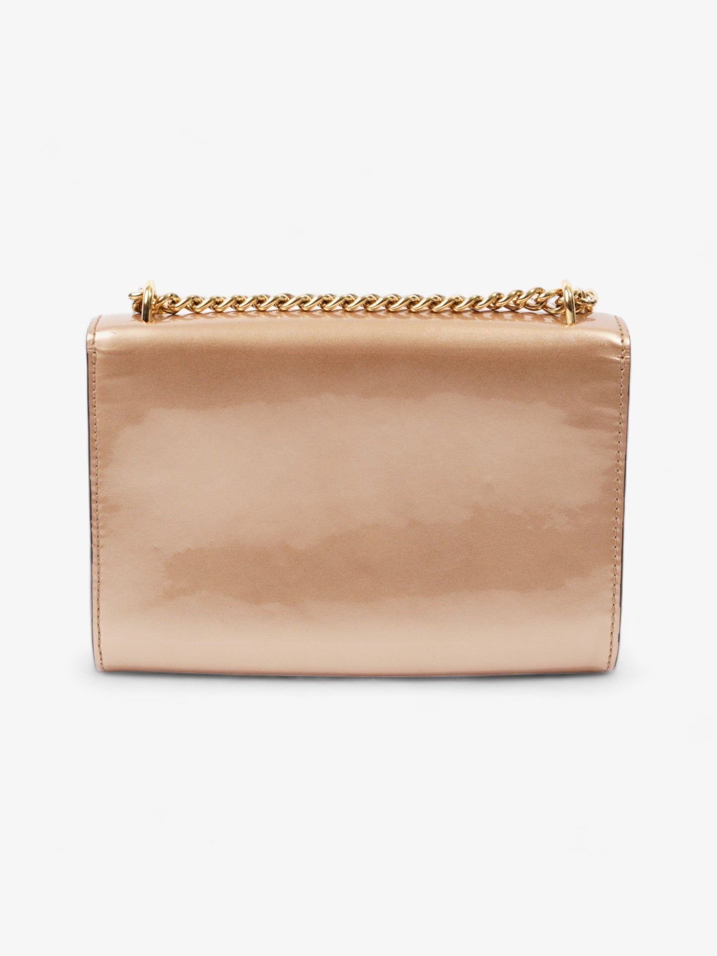 Louis Vuitton Louise MM Rose Gold Patent Leather