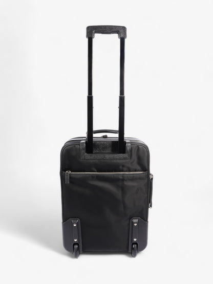 Prada Carry On Trolley Suitcase Black Re Nylon