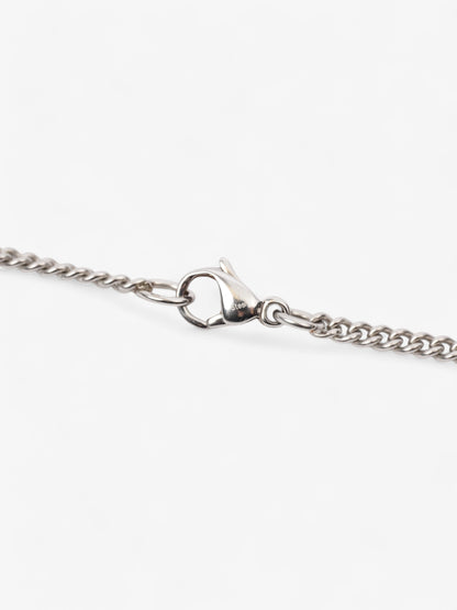Louis Vuitton Champs Elysses Necklace Silver Stainless Steel