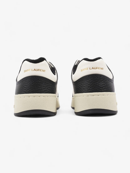 Saint Laurent SL61 Low Sneakers Black / White Leather EU 38 UK 5
