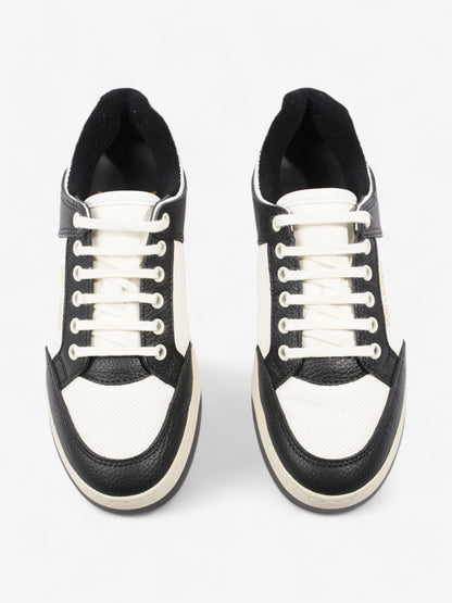 Saint Laurent SL61 Low Sneakers Black / White Leather EU 38 UK 5