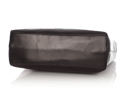 Prada Black Nappa Pieghe Tote