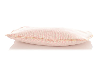 Prada Pink Canvas Zipped Pouch
