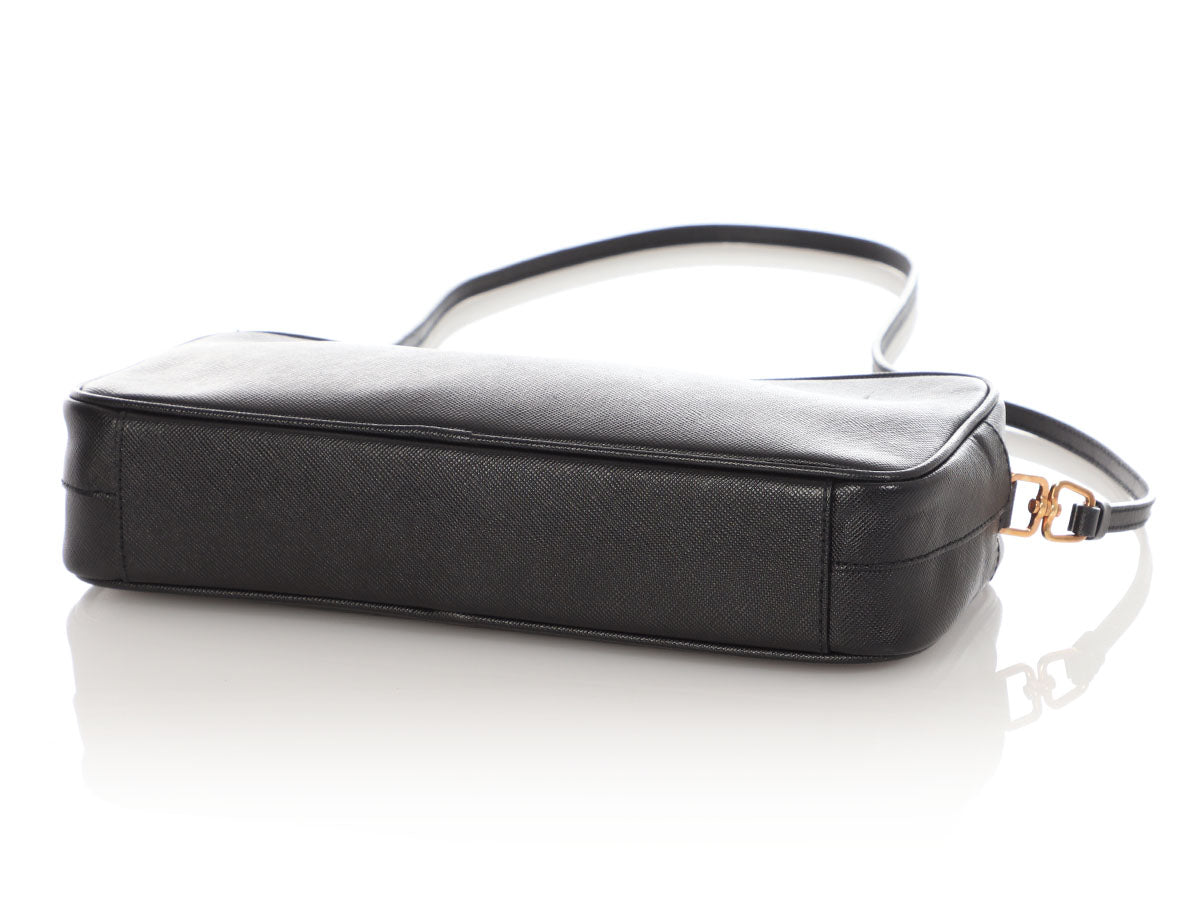 Prada Black Saffiano Crossbody