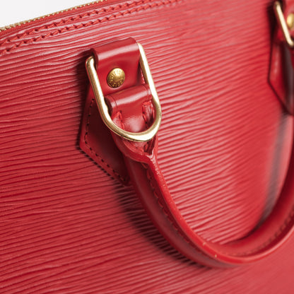 Louis Vuitton Alma PM Epi Red