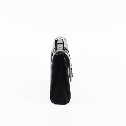 Saint Laurent Medium Black Envelope Shoulder Bag