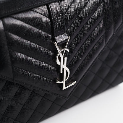 Saint Laurent Medium Black Envelope Shoulder Bag