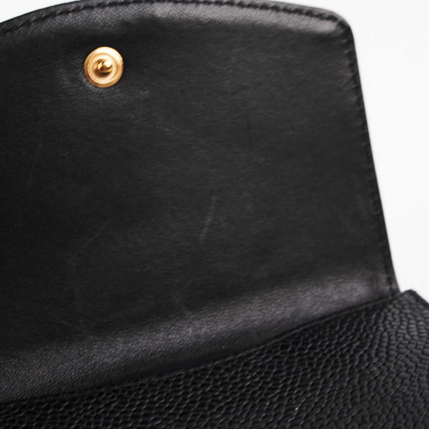 Chanel Caviar Timeless Wallet Black
